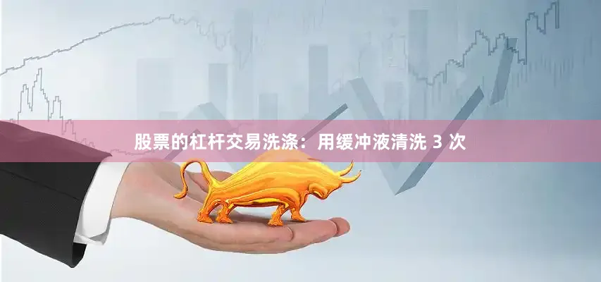股票的杠杆交易洗涤：用缓冲液清洗 3 次